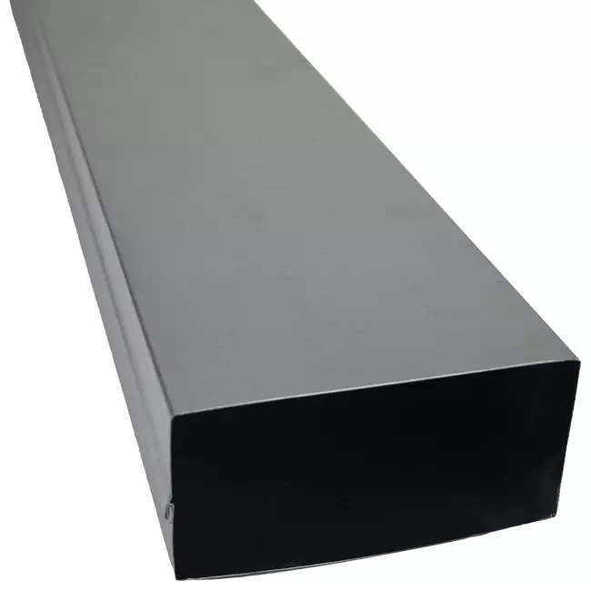 Gegalvaniseerd instortkanaal 170x80 mm met lengte 1500 mm