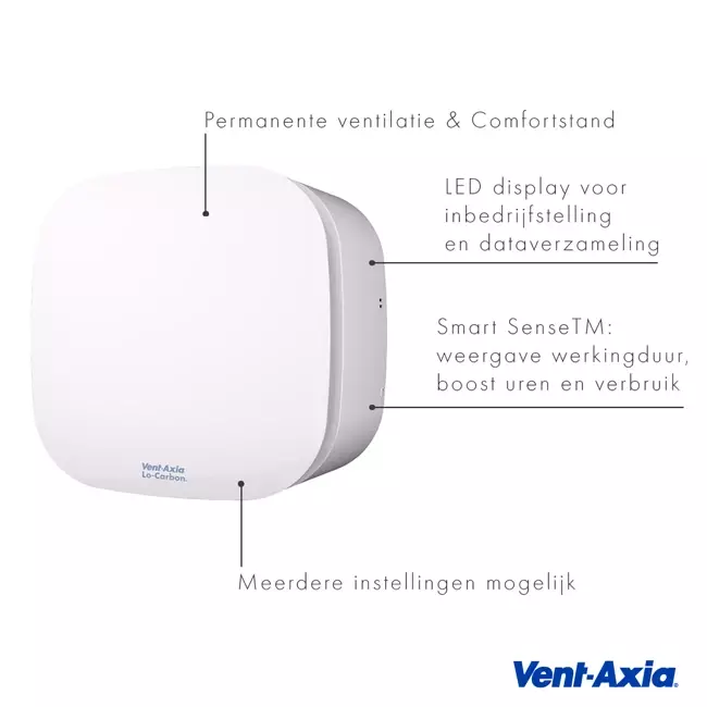 Vent-Axia badkamer- en keuken ventilator 100mm - SCOPE