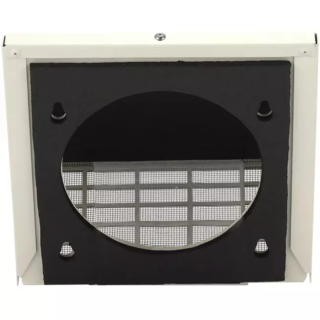 Afdekkap WTW HRU wall Ø100 - RAL9010