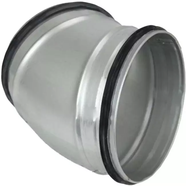 Ronde spiro bocht 30° Ø 80mm voor spirobuis