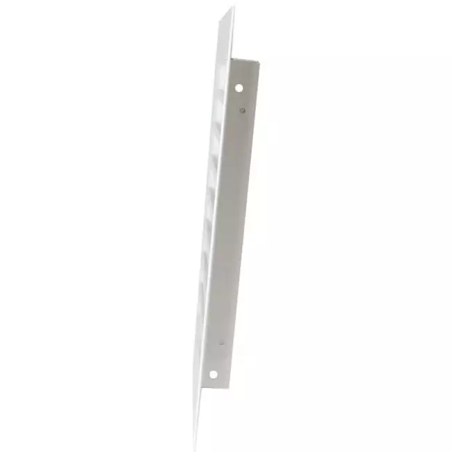 Metalen rooster industrieel 200x200mm wit - MRF2020