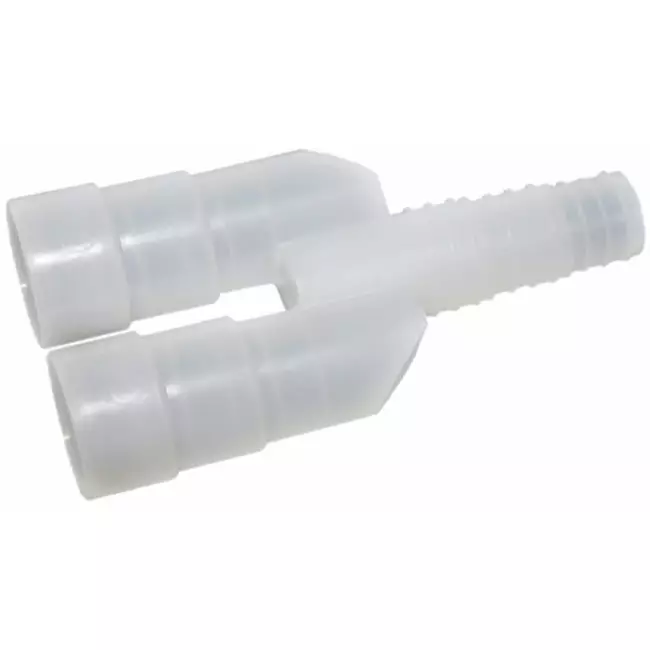 Connecteur en Y à 3 voies 20/18/16mm pour tuyau flexible de condensat