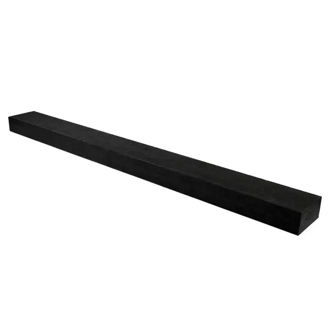 Massieve zware kunststof balk lengte 1 meter