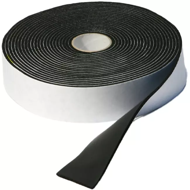 Maxifoam isolerende foamtape Zwart, Rol 10 meter