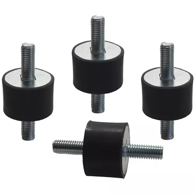 Vibratiedempers voor buitenunits set van 4 stuks