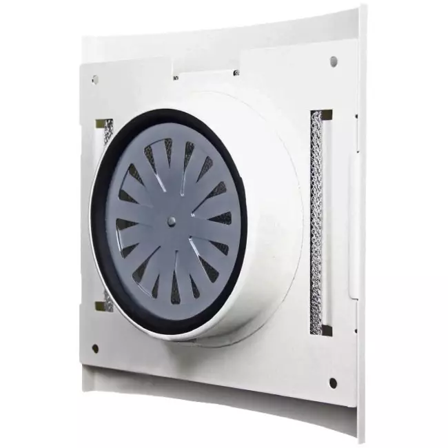 Ventilatie toevoer en afvoerventiel luxe met filter Ø 125 mm - Alpha DLD-P125