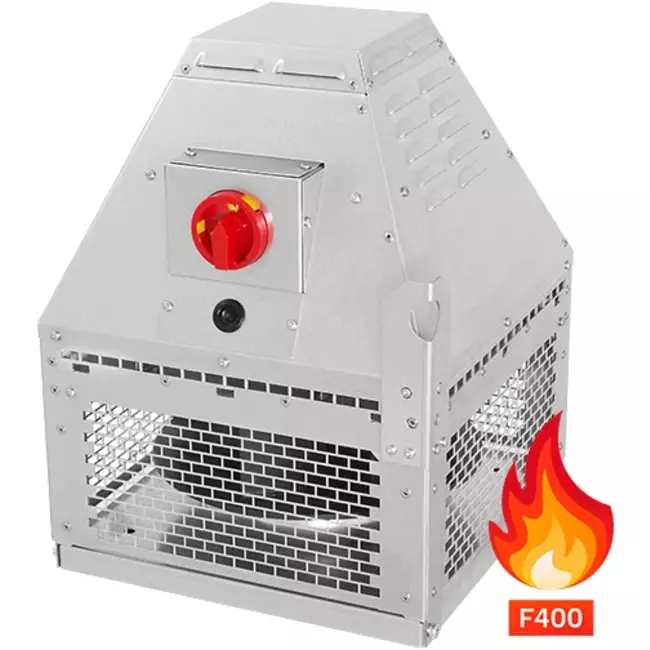 Ventilateur de toit gaz sortie de combustion horizontale - DHN 315 D4 F4 30