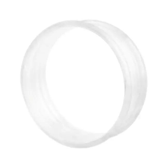 Spiro verbindingstuk voor buis 150 mm (sendz. verz.) RAL9010