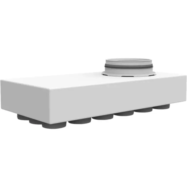 Vent-Axia Uniflexplus hoofdverdeler 18 x Ø69mm onderaansluiting Tuit Ø180mm
