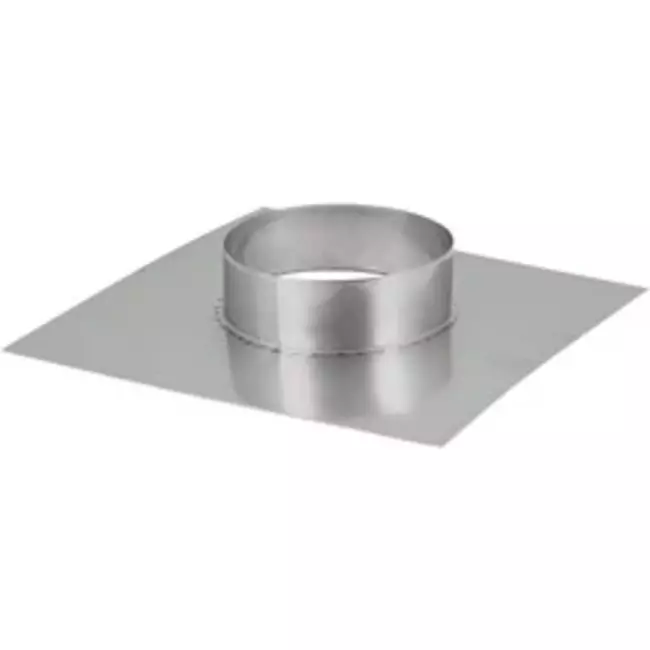 Afdekplaat diameter  150 mm met opstand I304 (D0,6)