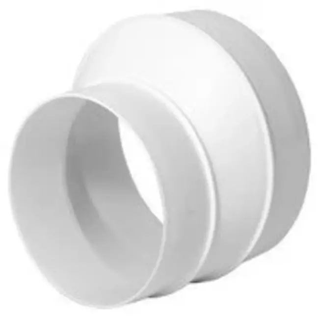 Rond kunststof verloop 150mm naar 125mm - AP150-125
