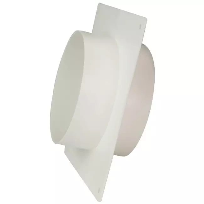 Ronde kunststof muurplaat diameter: 100mm AFS100