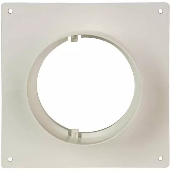 Ronde kunststof muurplaat diameter: 100mm AFS100