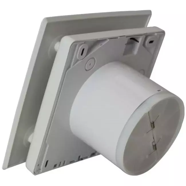 Itho Daalderop badkamerventilator Ø100 mm- wit met 2 snelheden BTV-ssst