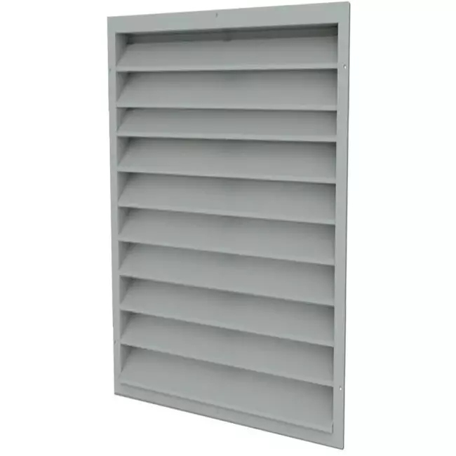 Buitenmuurrooster gegalvaniseerd staal 400x1800