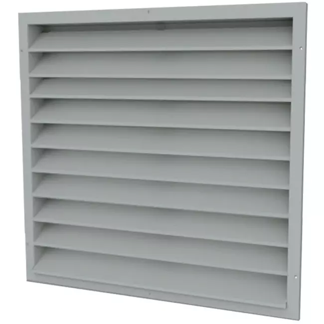 Buitenmuurrooster gegalvaniseerd staal 1200x1200