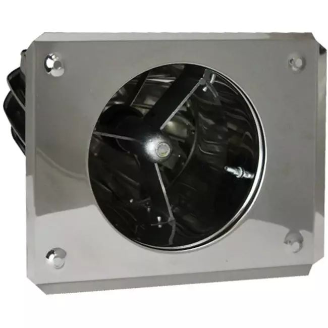 Windgedreven dakventilator Cowl Oblong 150 mm RVS inclusief plakplaat - 325m3/h