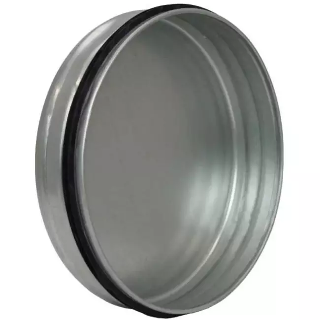 Spiro deksel Ø 125mm voor spirobuis - Gegalvaniseerd