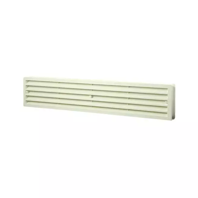 Deurrooster 450x92 wit - VR459