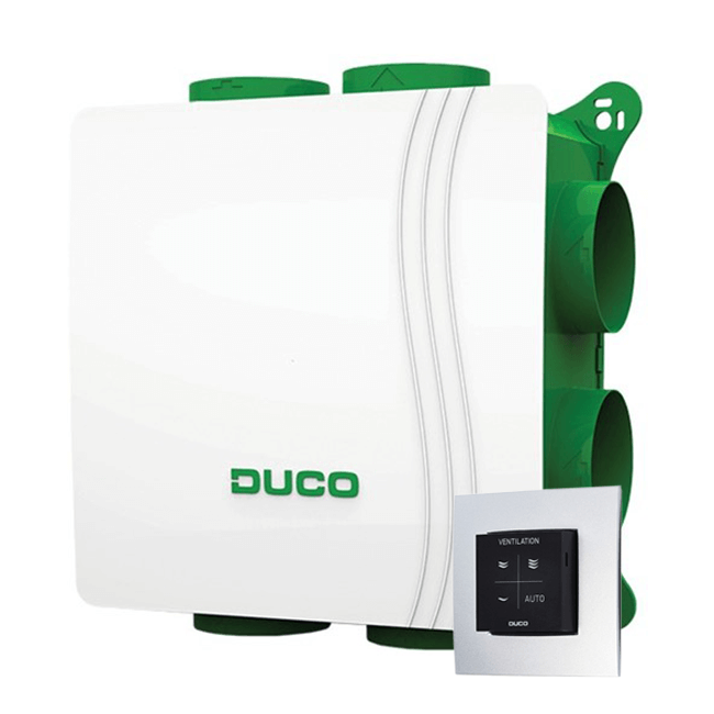 DucoBox Silent 400 m³/h + commande RFT - prise perilex