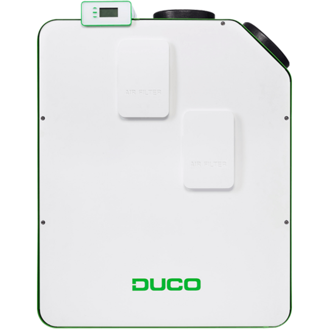 Duco WTW DucoBox Energy 570 2ZH - 2 zone sturing met heater - rechts - 570m³/h