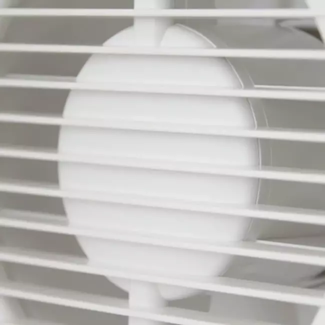 Badkamer ventilator rond Ø 125 mm wit - standaard EA125