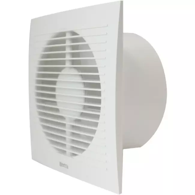 Badkamer ventilator Ø 125 mm Wit met timer en vochtsensor - EE125HT
