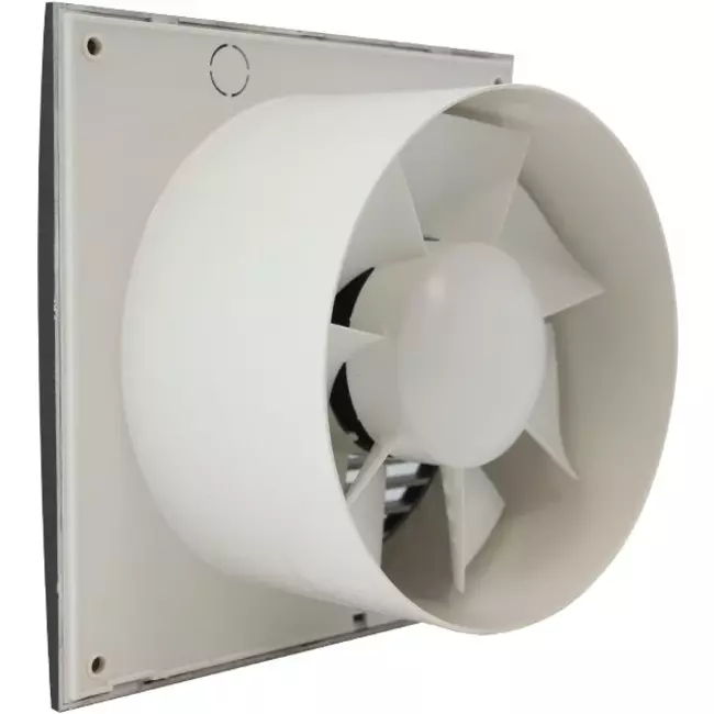 Badkamerventilator met diameter 150 mm - antraciet - standaard EE150A