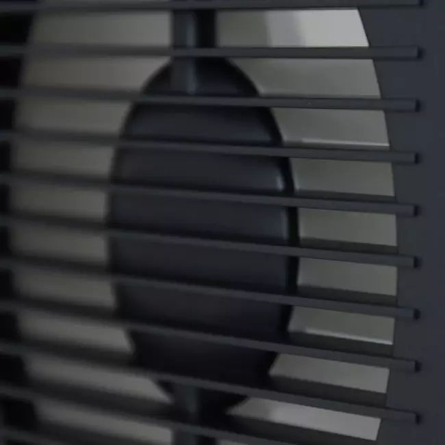 Badkamerventilator met diameter 150 mm - antraciet - standaard EE150A