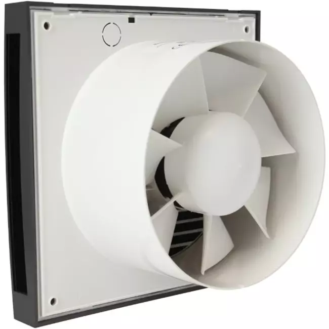Badkamer ventilator Ø 125 mm antraciet - design EET125A