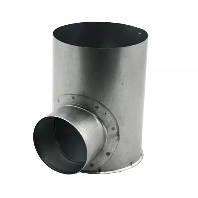 Gegalvaniseerde instortpot Ø125mm - Ø80mm