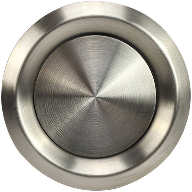 RVS ventilatie ventiel 100mm toevoer -en afvoer met klemveren - DVI-C100