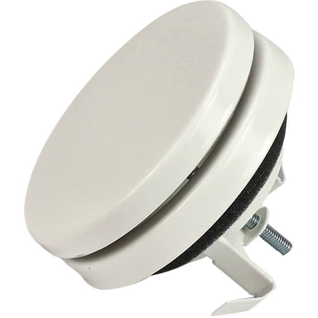 Ventilatie toevoer ventiel 125mm met metaal klemveren - SAV-C125 RAL9010