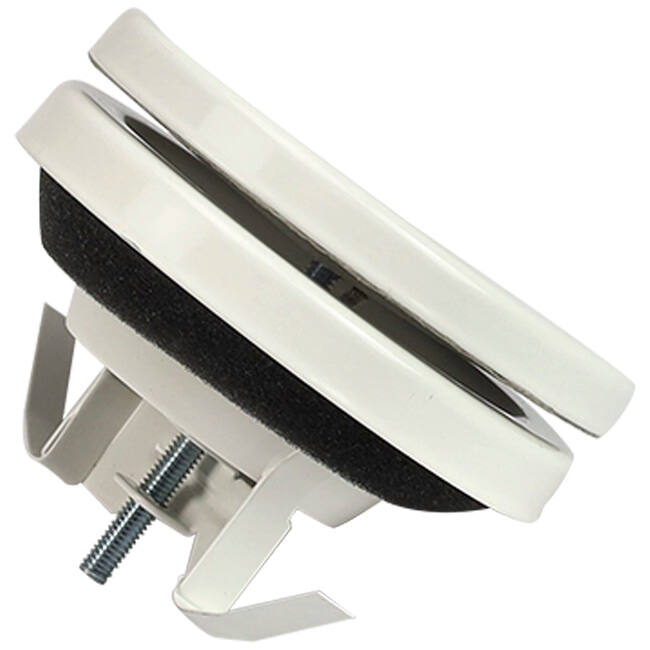 Ventilatie toevoer ventiel 125mm met metaal klemveren - SAV-C125 RAL9010