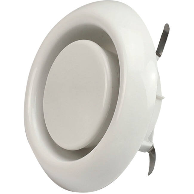 Ventilatie afvoer ventiel 160mm met klemveren - AVP-C160