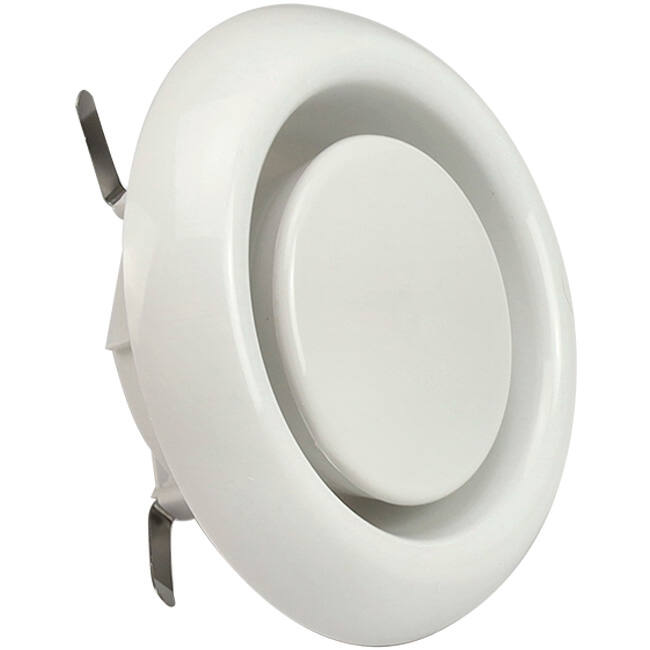Ventilatie afvoer ventiel 160mm met klemveren - AVP-C160
