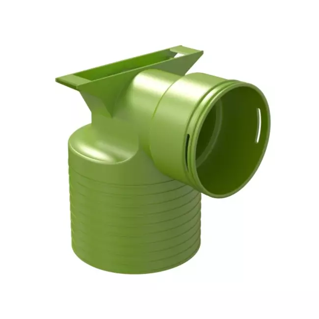 Adaptateur de valve Ubbink Air Excellent 48C 125 1x90°