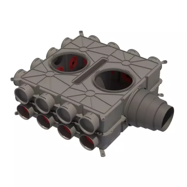 Ubbink luchtverdeelkast DBOX824