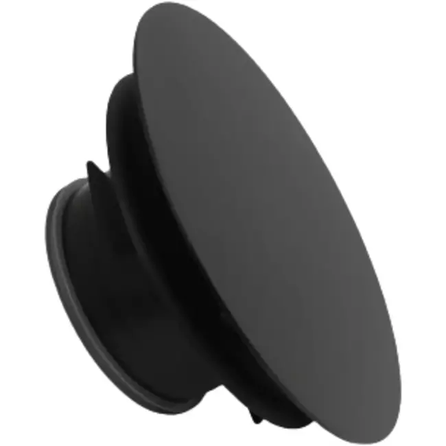 Imaginair RLV ventiel groot Ø 125 mm  - montageveren + ring - zwart