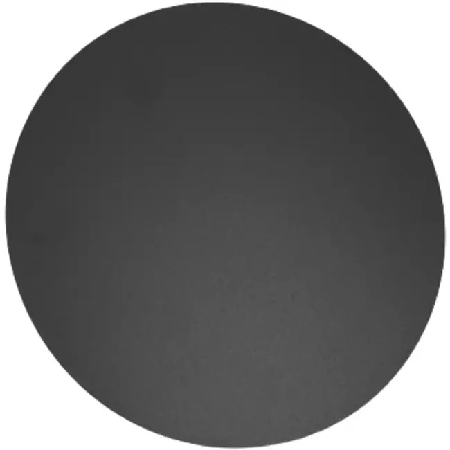 Imaginair RLV ventiel groot Ø 125 mm  - montageveren + ring - zwart