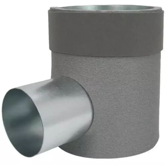 Thermoduct instortpot diameter 125mm H=80 mm enkel
