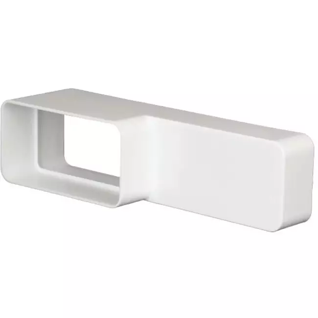 Rechthoekige kunststof verloop - 220X55 mm naar 110x55 mm - KS25-15