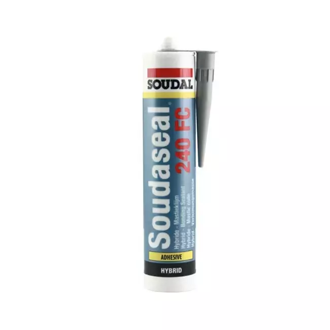 Lijmkit ms-polymeer grijs soudaseal 240fc koker 290ml. (stuk)