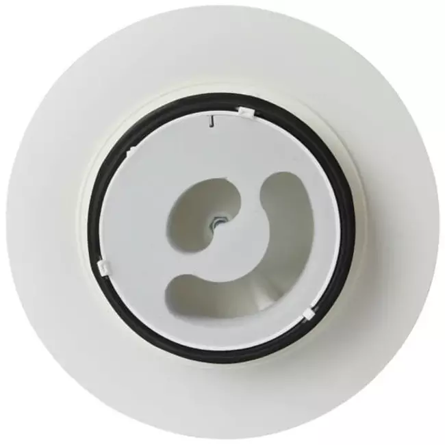 Vasco design plafondventiel luxe rond (incl. smiley)