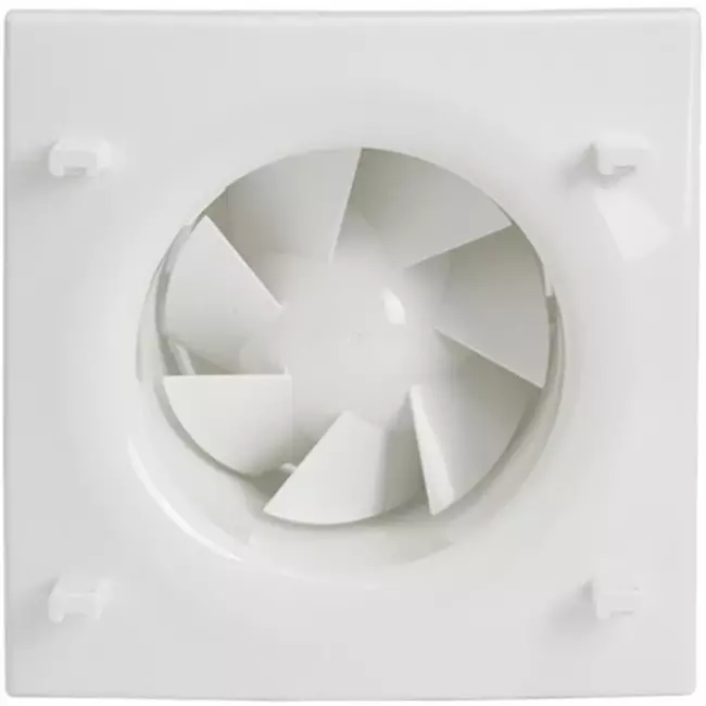 Stille badkamerventilator Mute Ø 100mm - Vent Axia Mute 100 BN