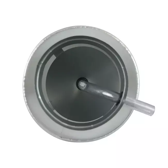 Capuchon déflecteur rond 100 mm sendzimir galvanisé