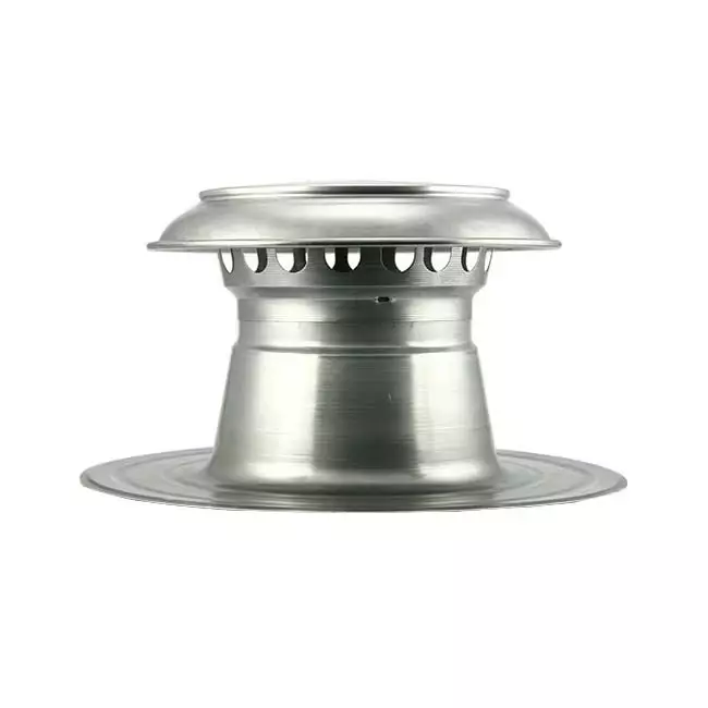 Platdakontluchting Vent-Alu 2000 enkelwandig 315mm