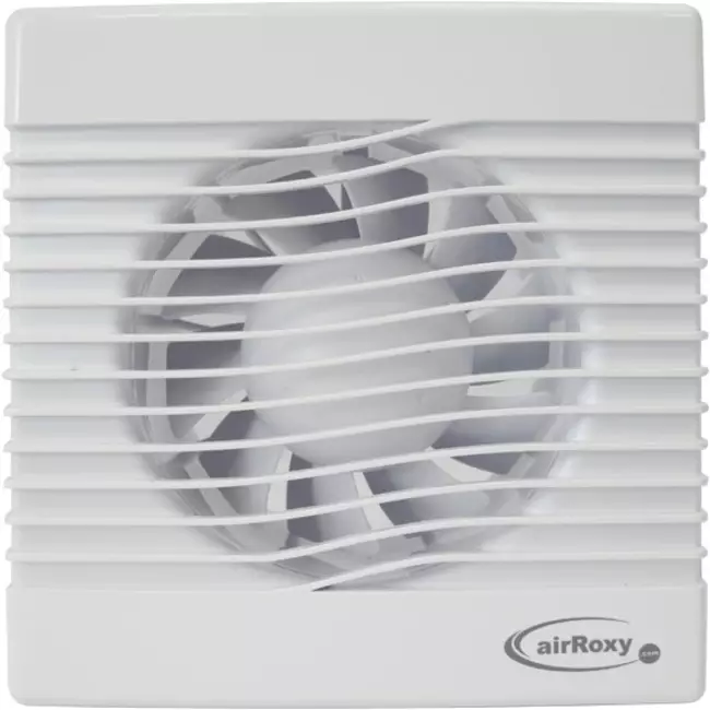 Badkamer ventilator met Vochtsensor en Timer Ø 100 mm wit - pRim100HS