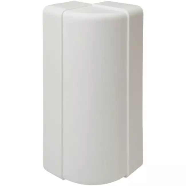 Rechthoekige kunststof verticale 90° bocht 220X55mm - KLV25-90