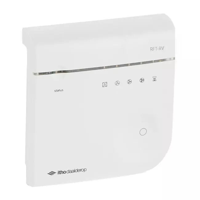 Itho Daalderop RFT vochtsensor opbouw met bediening batterij